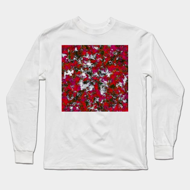 Snow and red Long Sleeve T-Shirt by Keith Mills